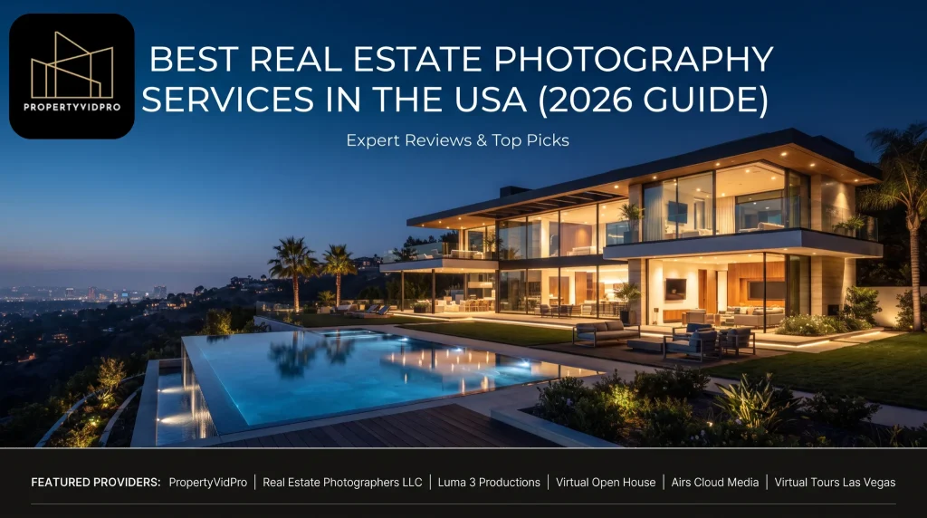 Best Real Estate Photography Services in the USA (2026 Guide)
